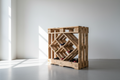 Weinregal / Flaschenregal aus recycelten Europaletten