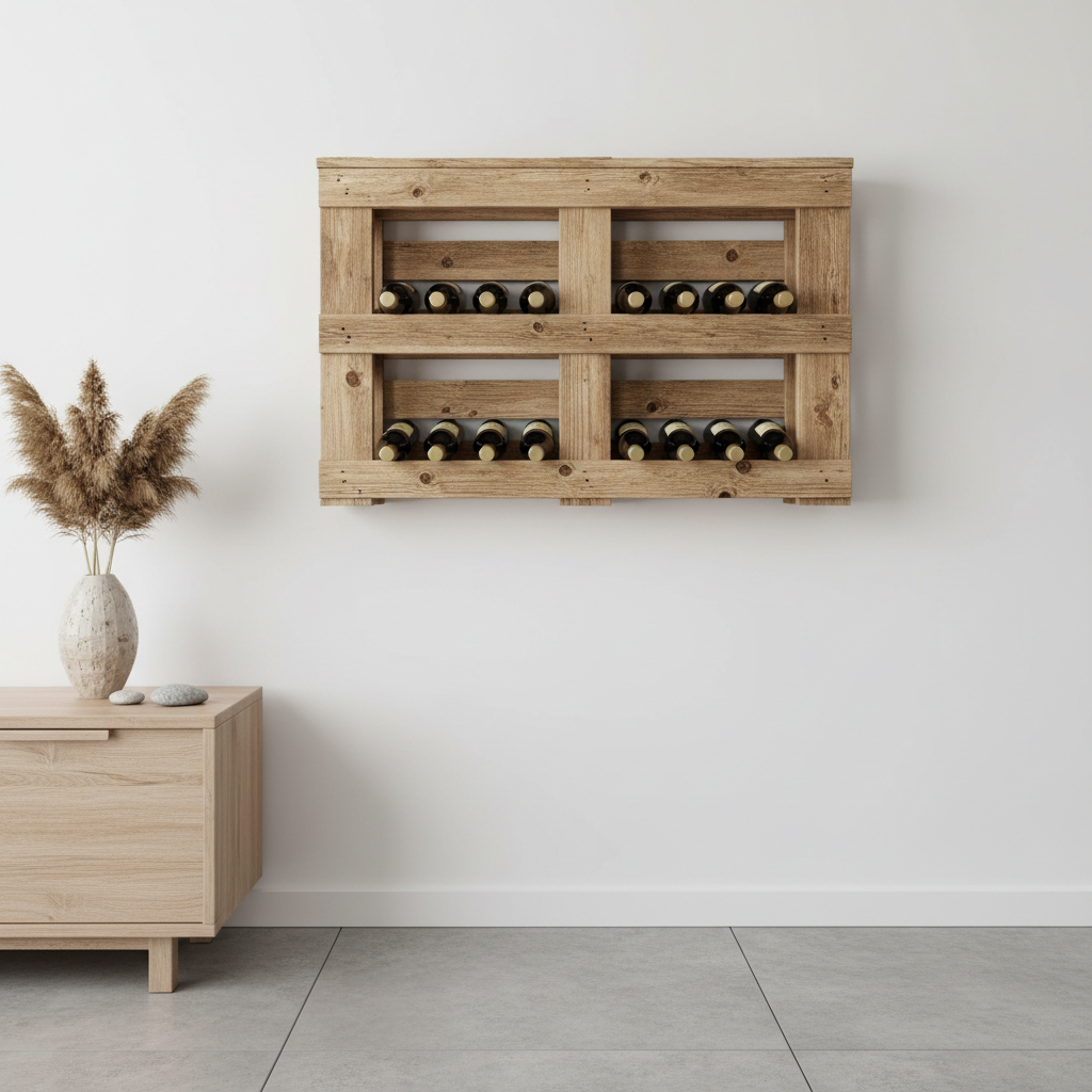 Weinregal aus Paletten